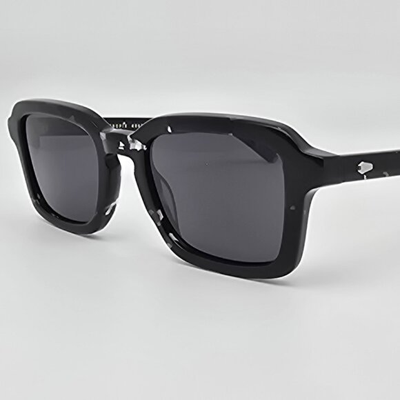 *SOLD*Crap Eyewear The Heavy Tropix Black Tortoise Frame Polarized Grey Sunglass - Picture 1 of 16